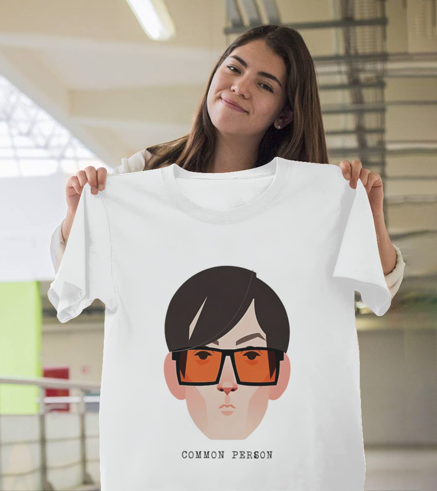 Common Person Sunglasses Face T-Shirt