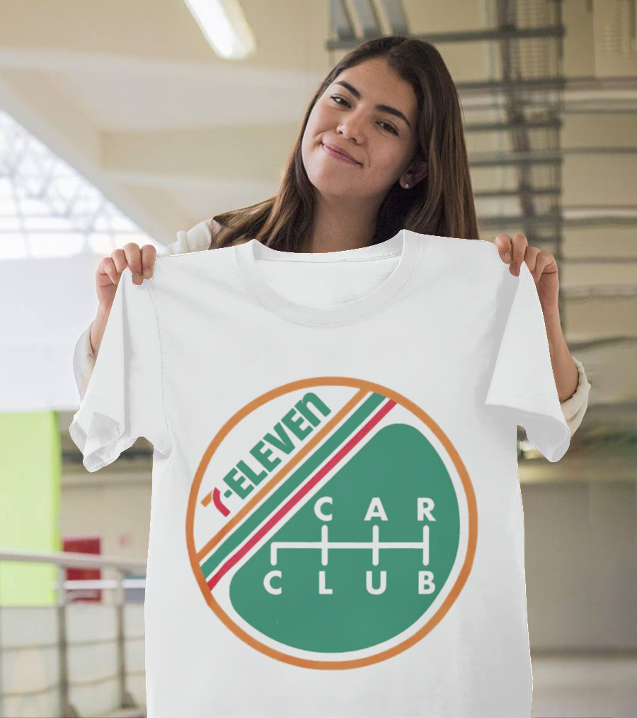 7-Eleven Car Club Gear Shift T-Shirt