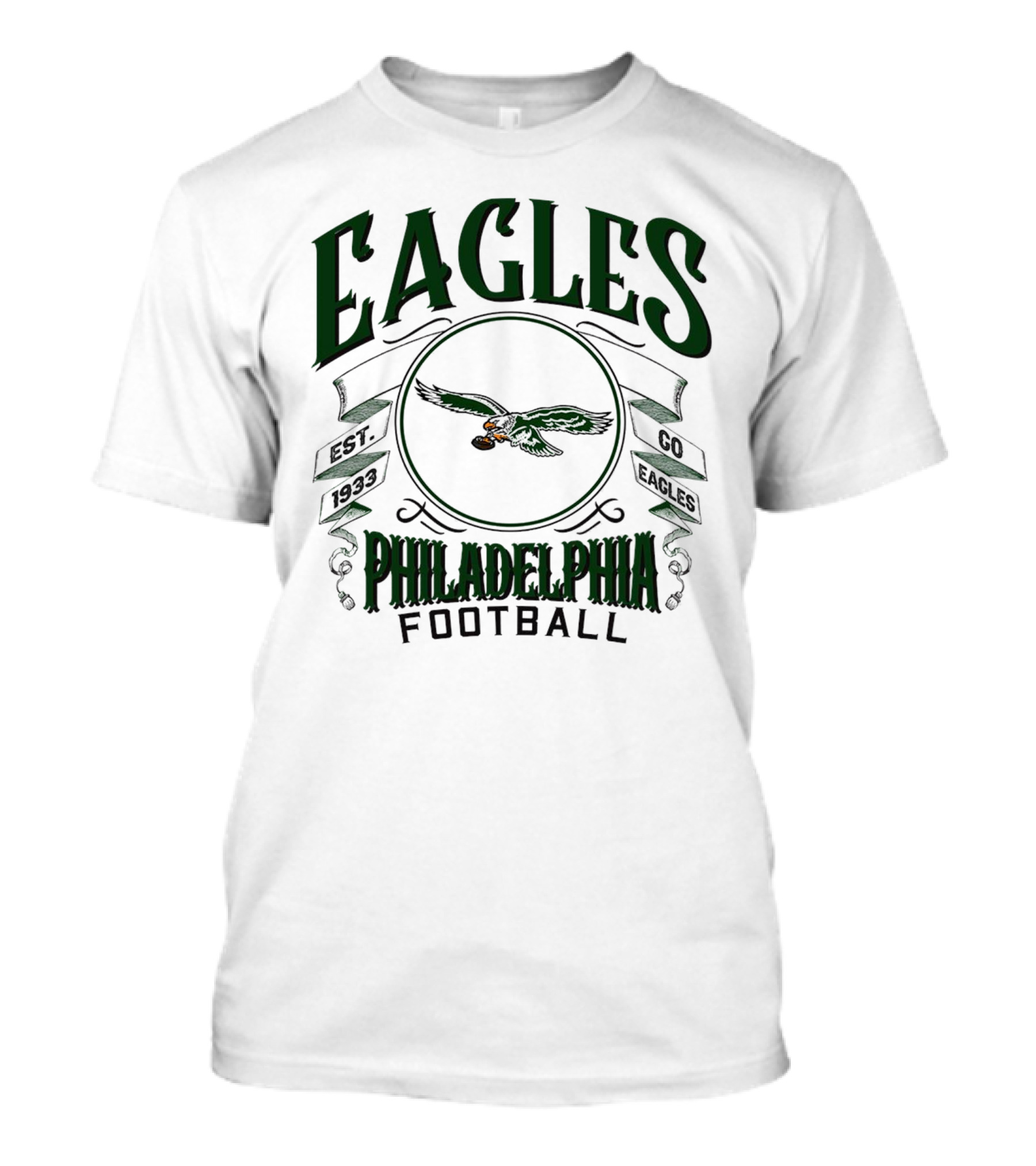 Philadelphia Eagles Football Est 1933 Go Eagles NFL T-Shirt