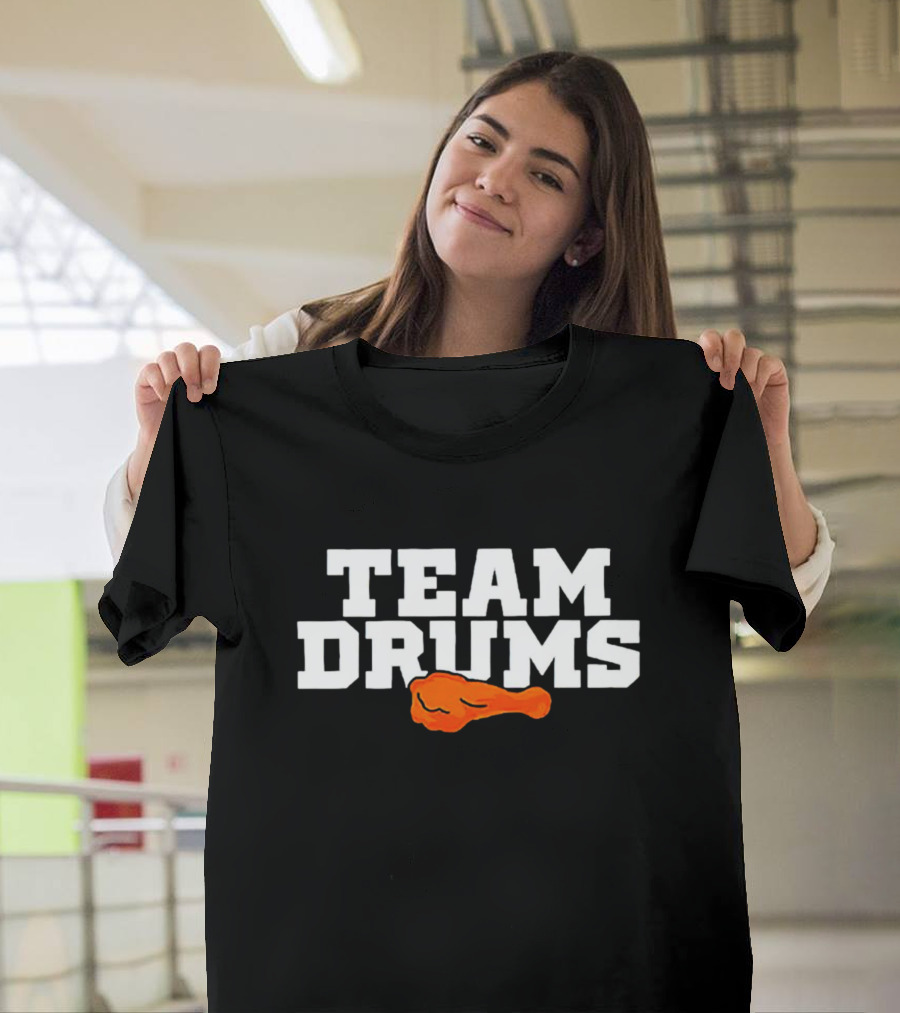 Team Drums Chicken Wing T-Shirt