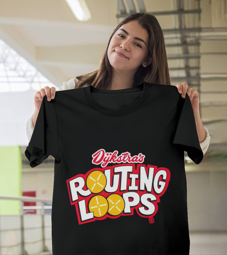 Dijkstra’s Routing Loops Comic T-Shirt