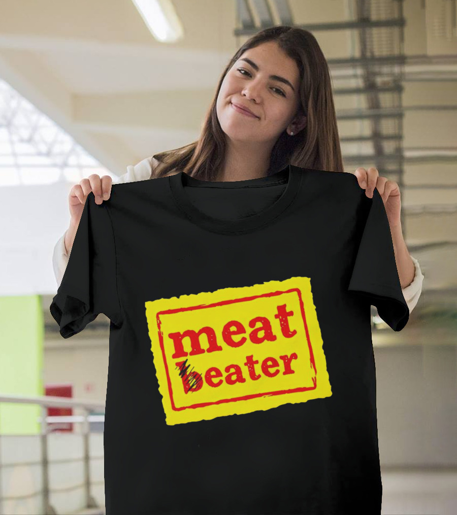 Meat Beater Yellow Label Icon T-Shirt