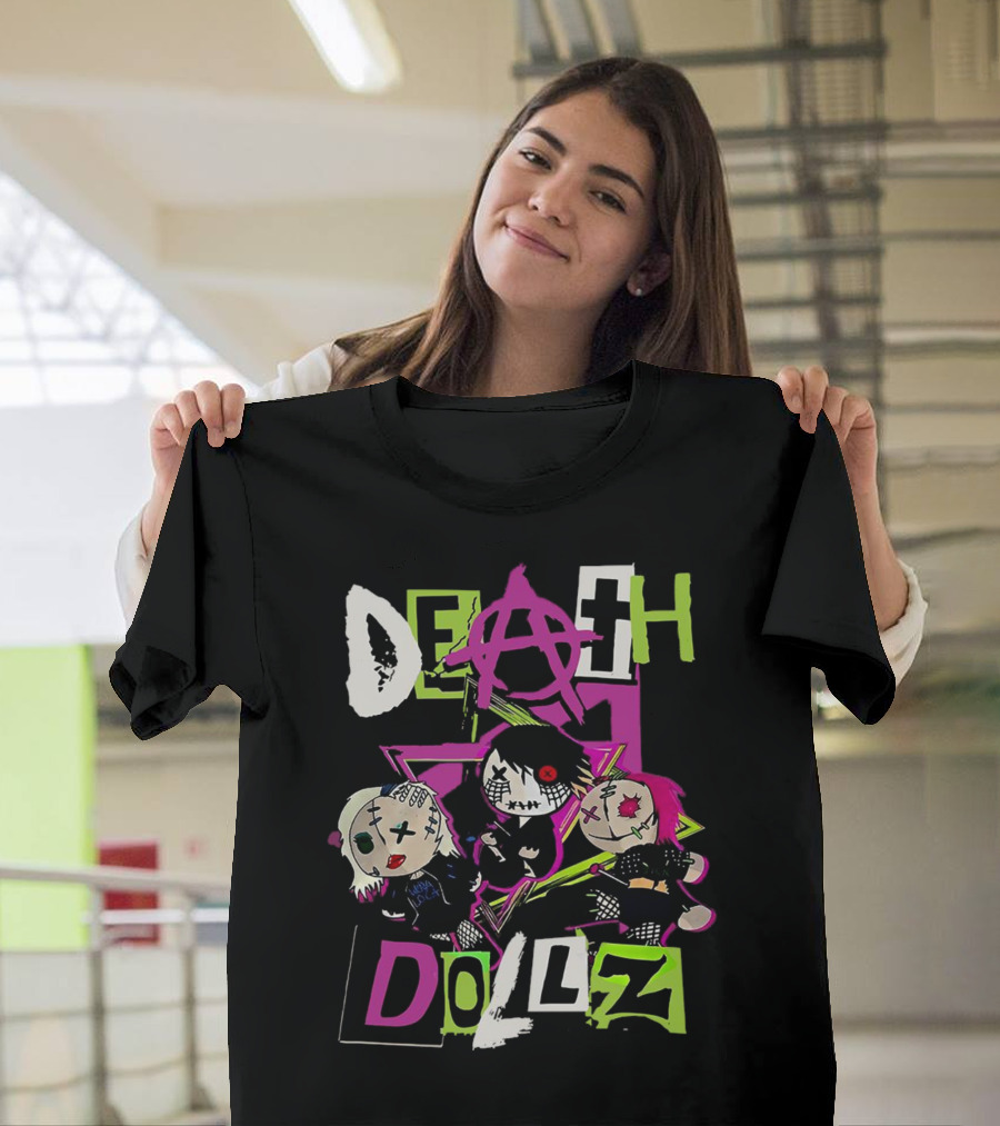 Death Dollz Rosemary Taya Valkyrie Jessicka Anarchy T-Shirt