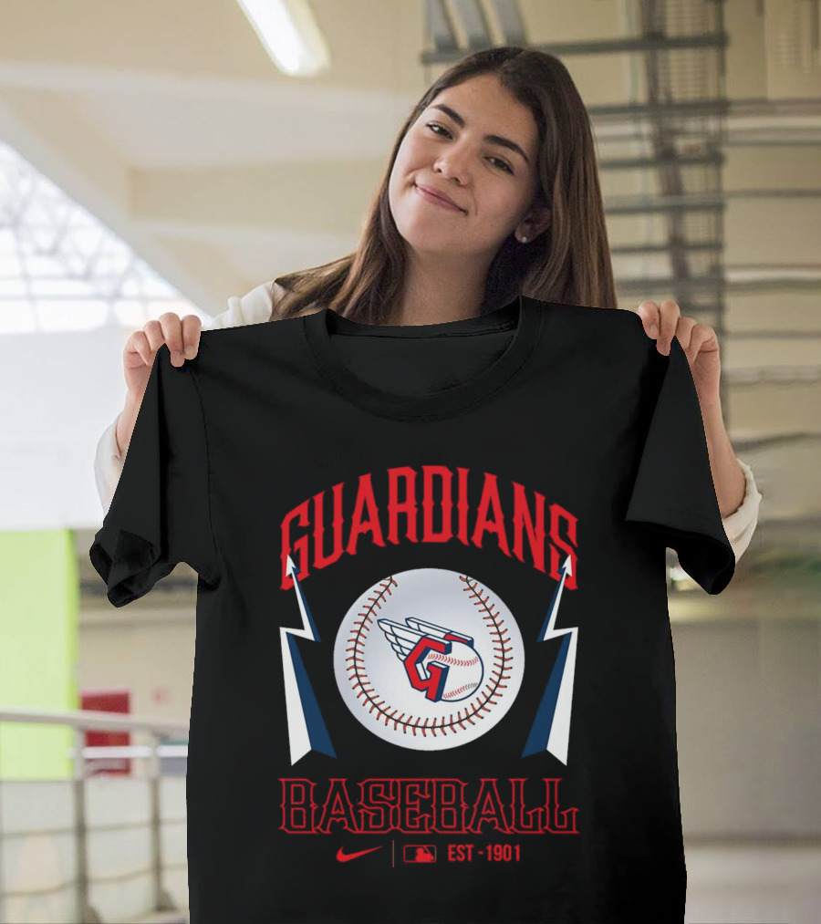 Guardians Baseball MLB EST 1901 T-Shirt