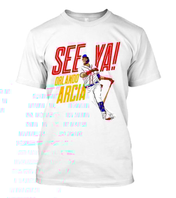 Orlando Arcia See Ya Atlanta Braves MLBPA T-Shirt