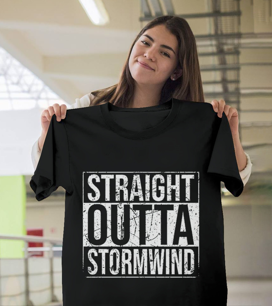 Straight Outta Stormwind World of Warcraft T-Shirt