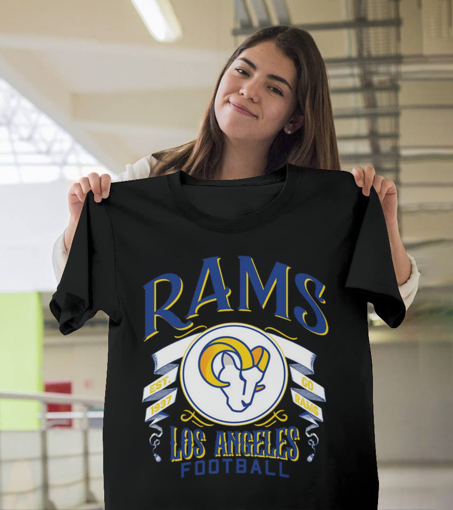 Rams Los Angeles Football Go Est 1937 T-Shirt