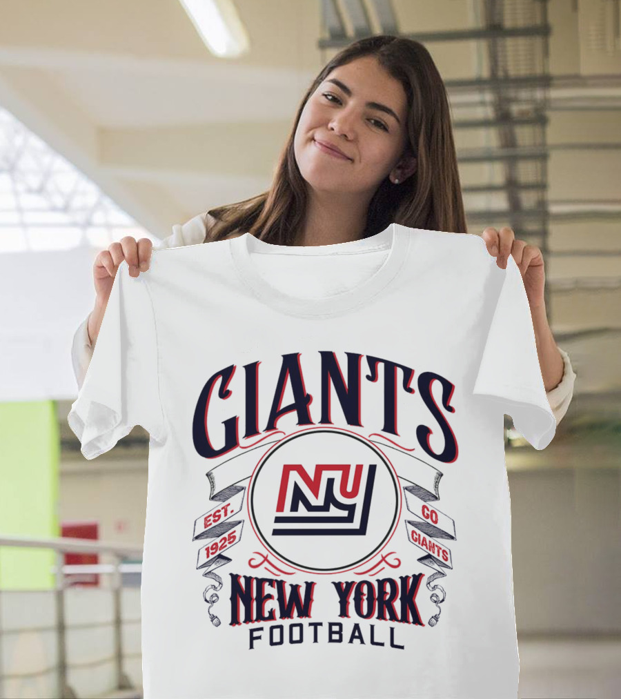 New York Giants NFL Football Est 1925 NY Giants T-Shirt