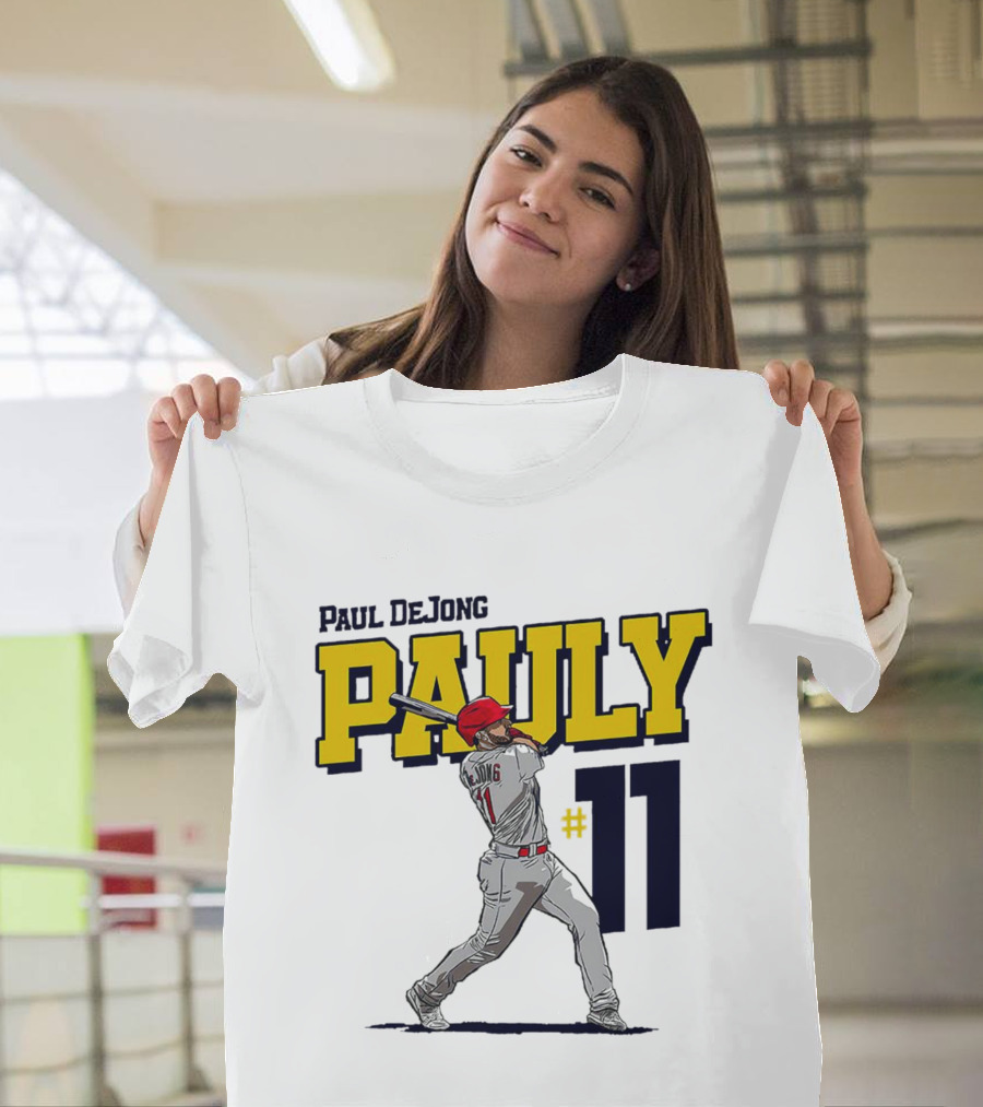 Paul DeJong Pauly #11 St. Louis Cardinals Baseball T-Shirt