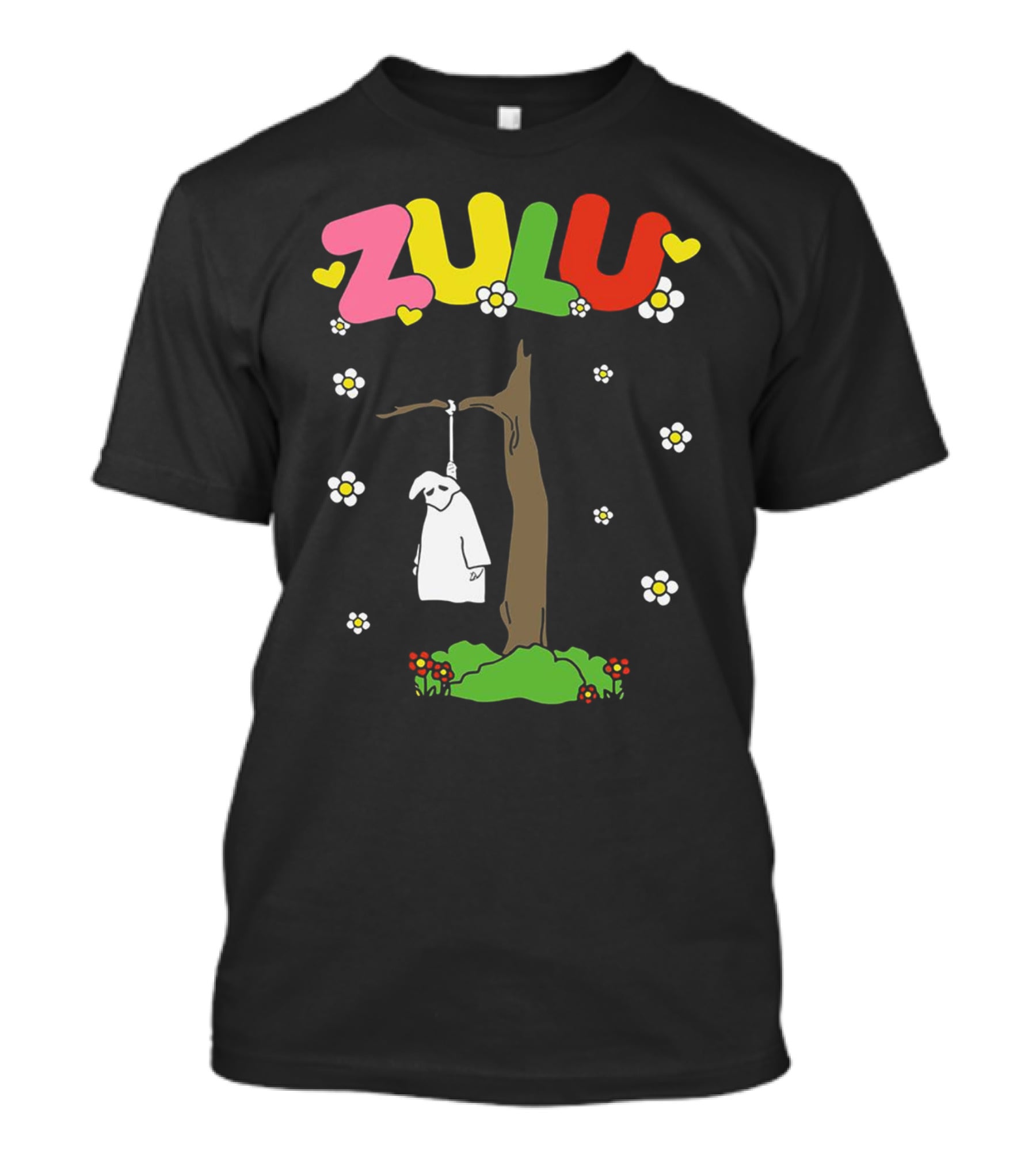 Zulu Flower Power Hanging Klansman T-Shirt