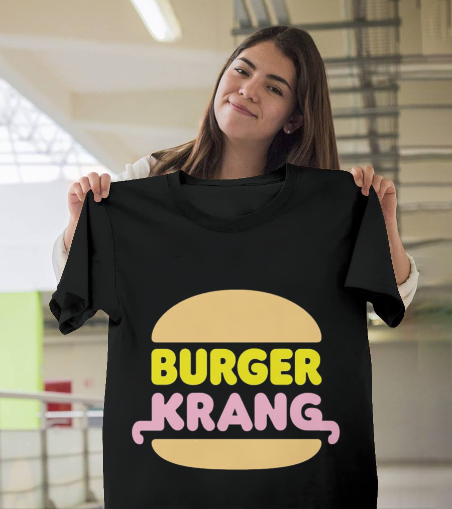 Burger Krang Neon Comic T-Shirt