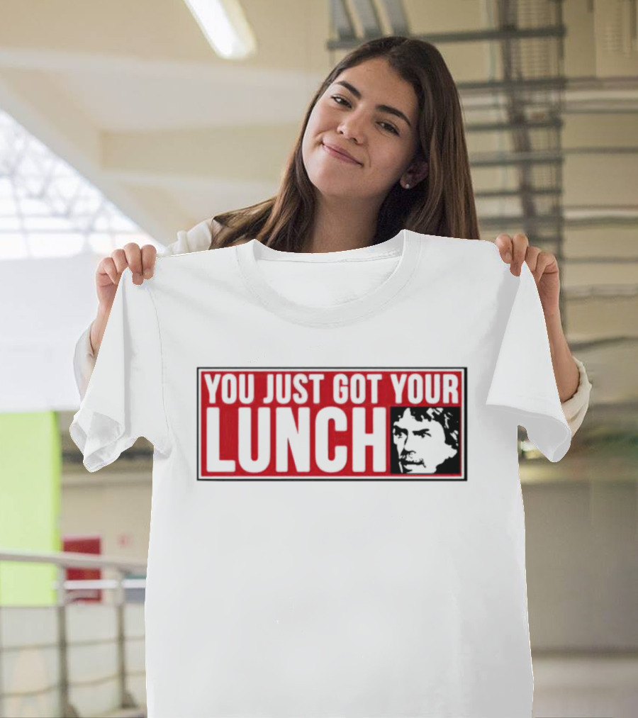 You Just Got Your Lunch Chuck Norris Meme T-Shirt