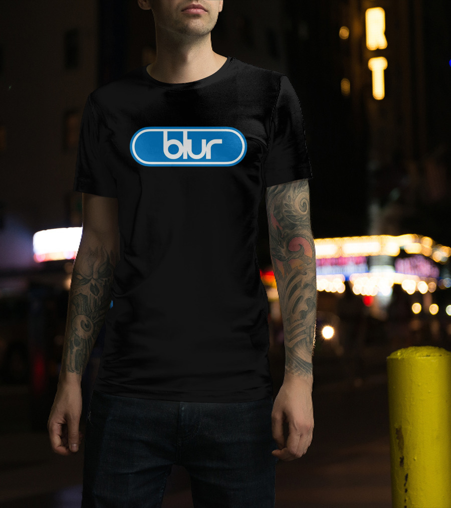 Blur Band Logo Music Britpop T-Shirt