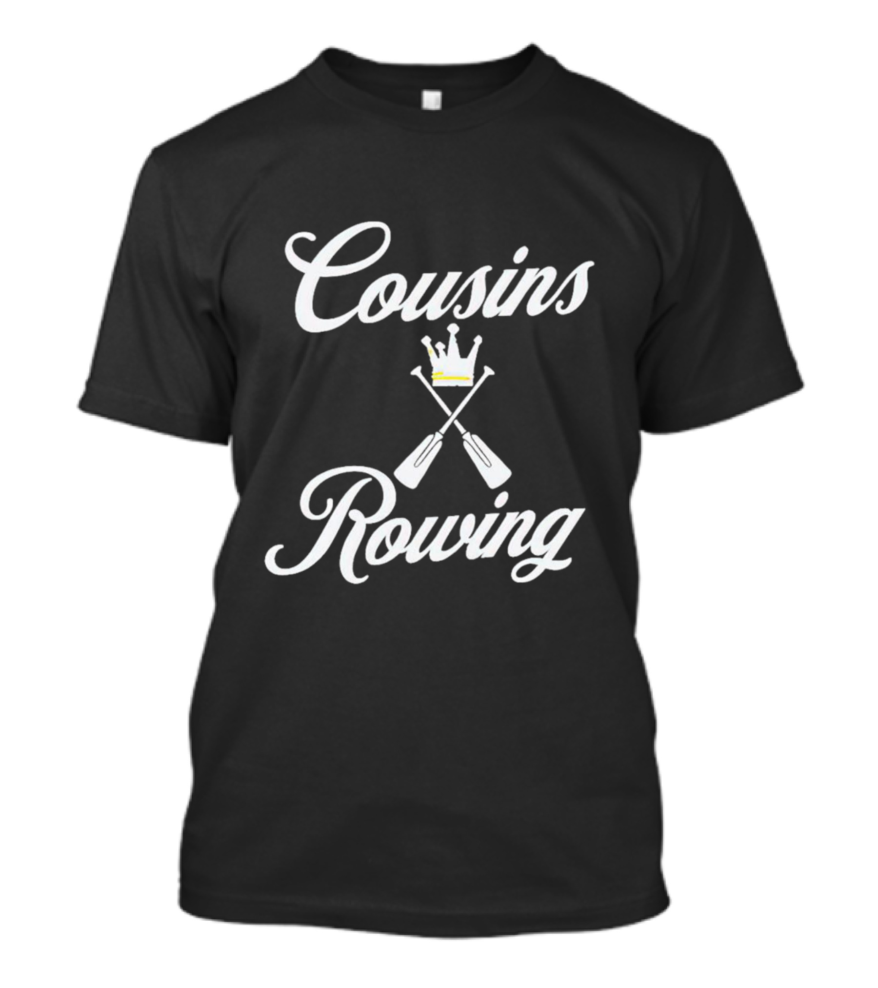 Cousins Rowing Crowned Oars T-Shirt