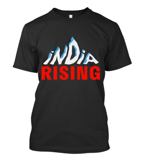 India Rising Mountain Peaks Alps T-Shirt