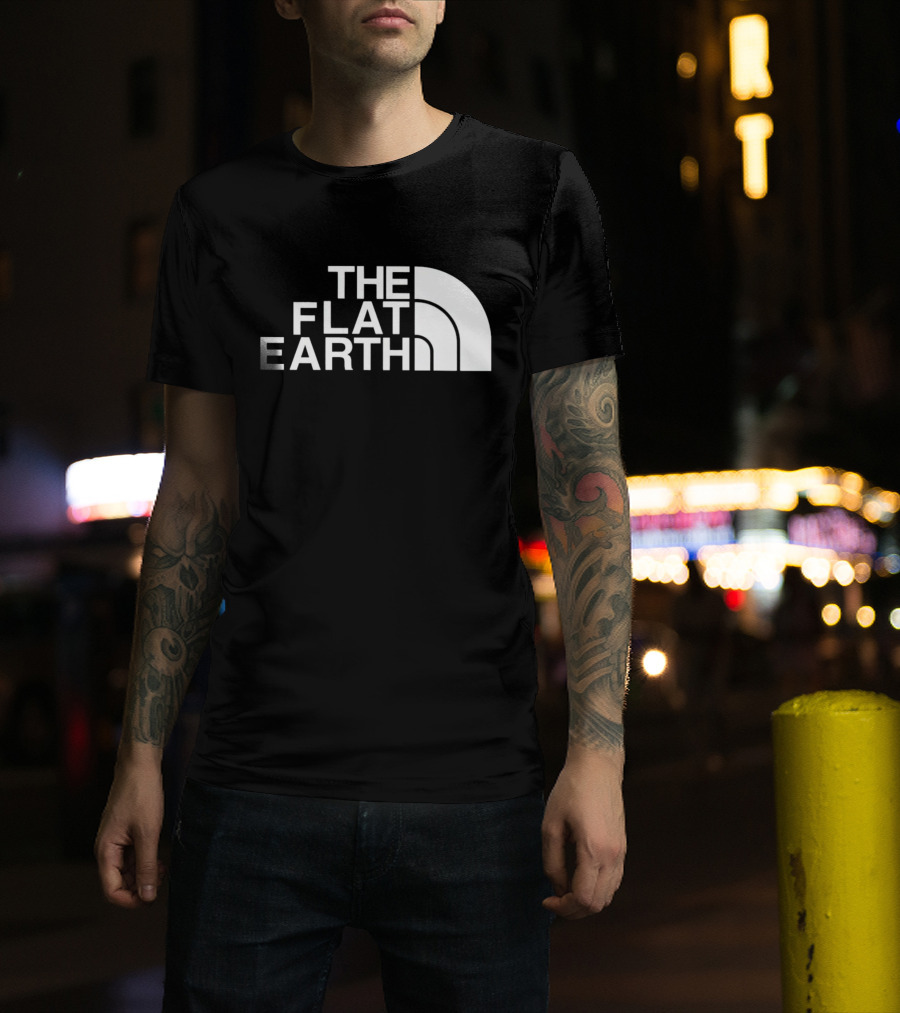 The Flat Earth North T-Shirt