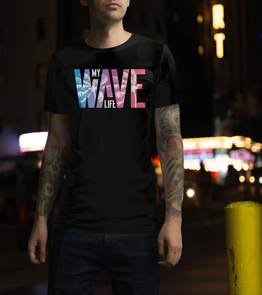 My Wave Life Palm T-Shirt