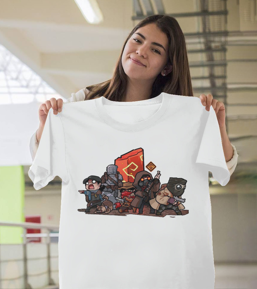 I Don’t Know Hi SCP Foundation Characters Adventure T-Shirt