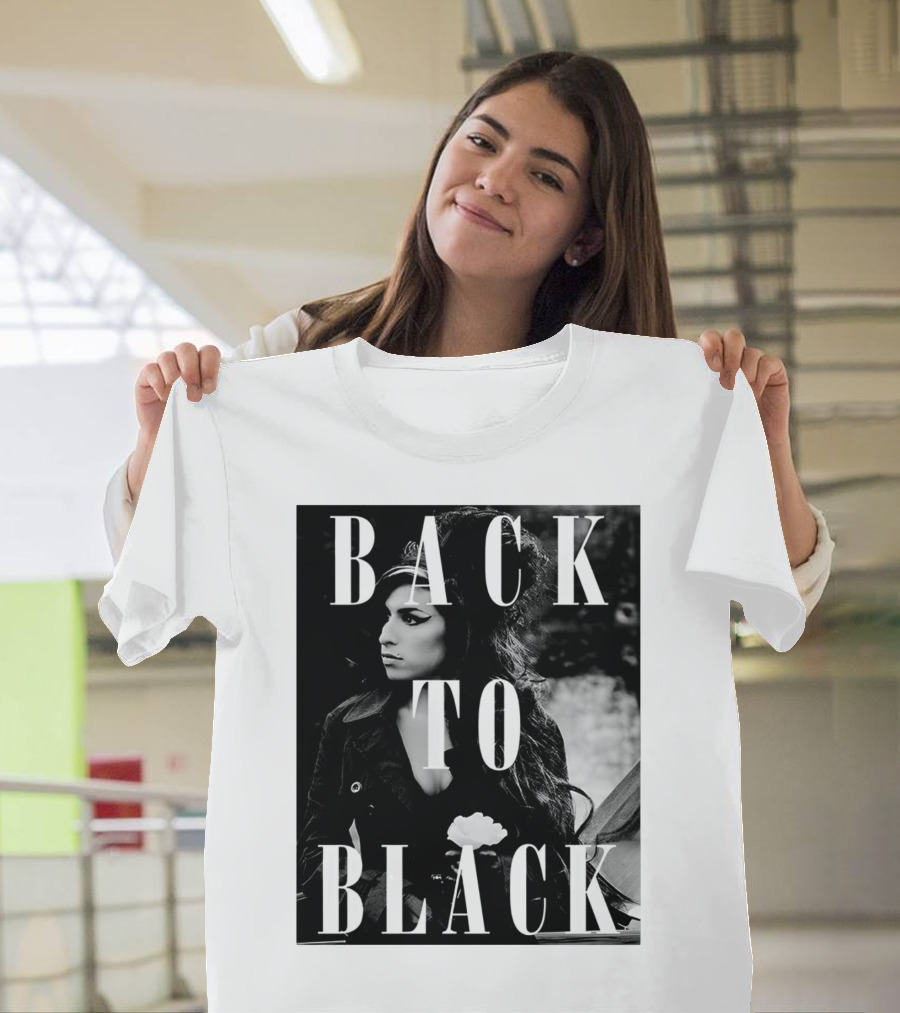 Amy Winehouse Back to Black T-Shirt