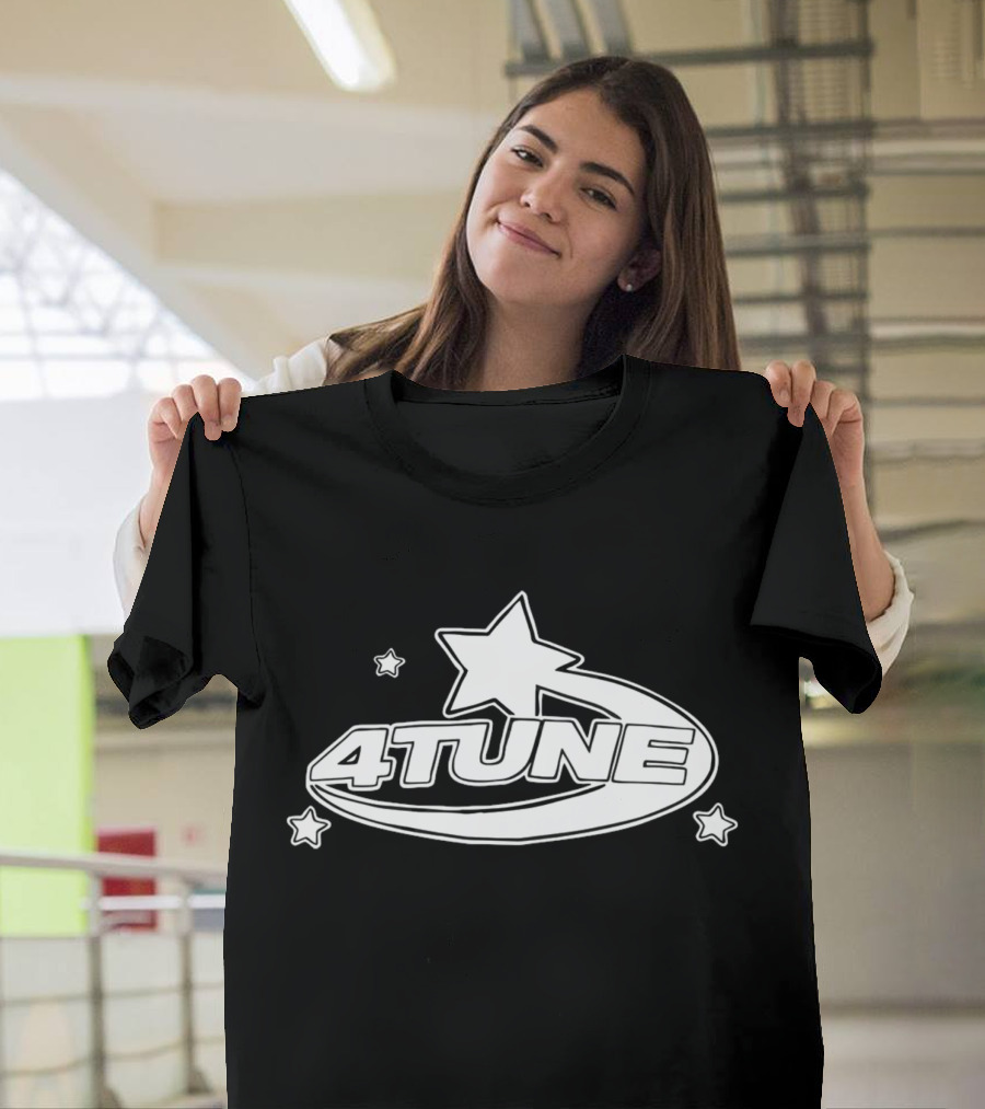 Pray For 4Tune Star Swirl T-Shirt