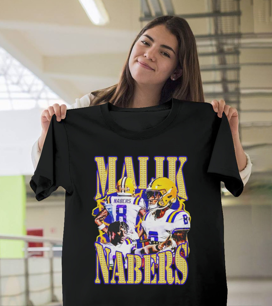 Malik Nabers LSU Tigers Football T-Shirt
