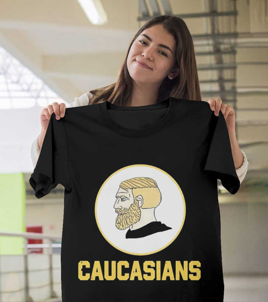 Caucasians Team Jersey Profile T-Shirt
