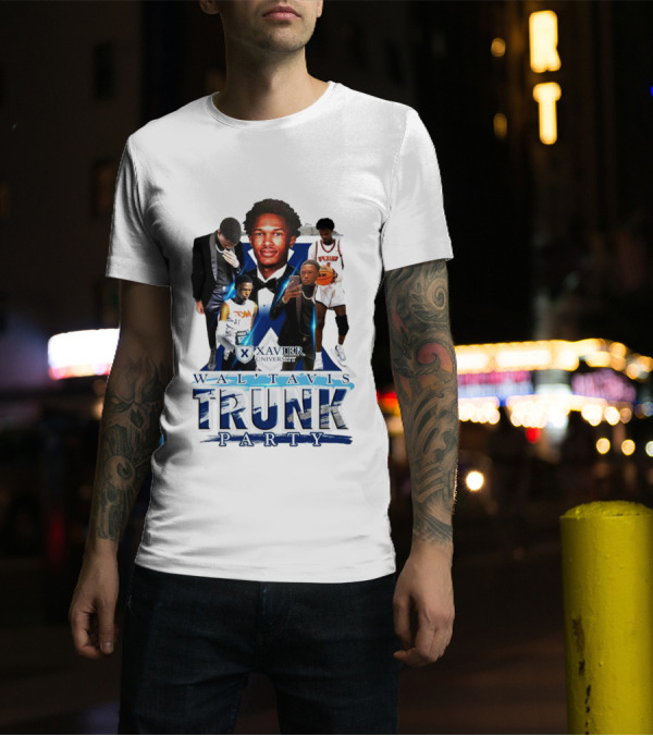Xavier University Wal’ Tavis Trunk Party Basketball T-Shirt