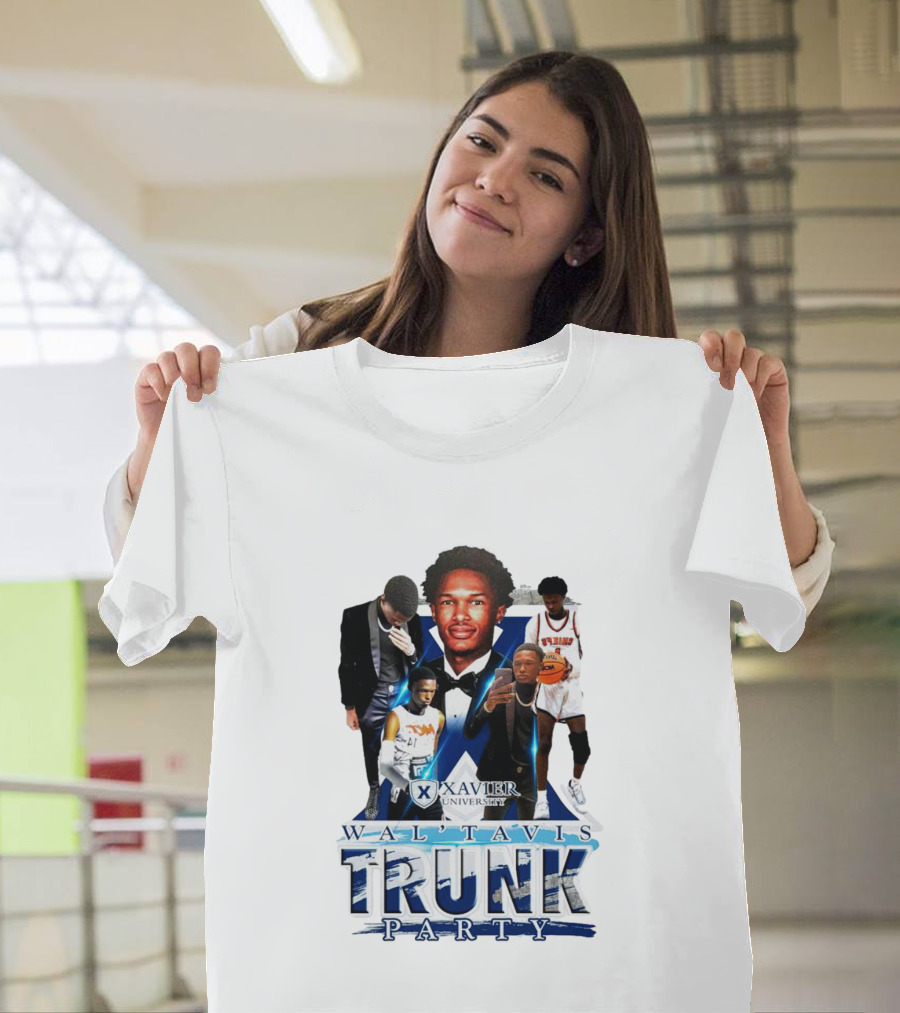 Xavier University Wal’ Tavis Trunk Party Basketball T-Shirt