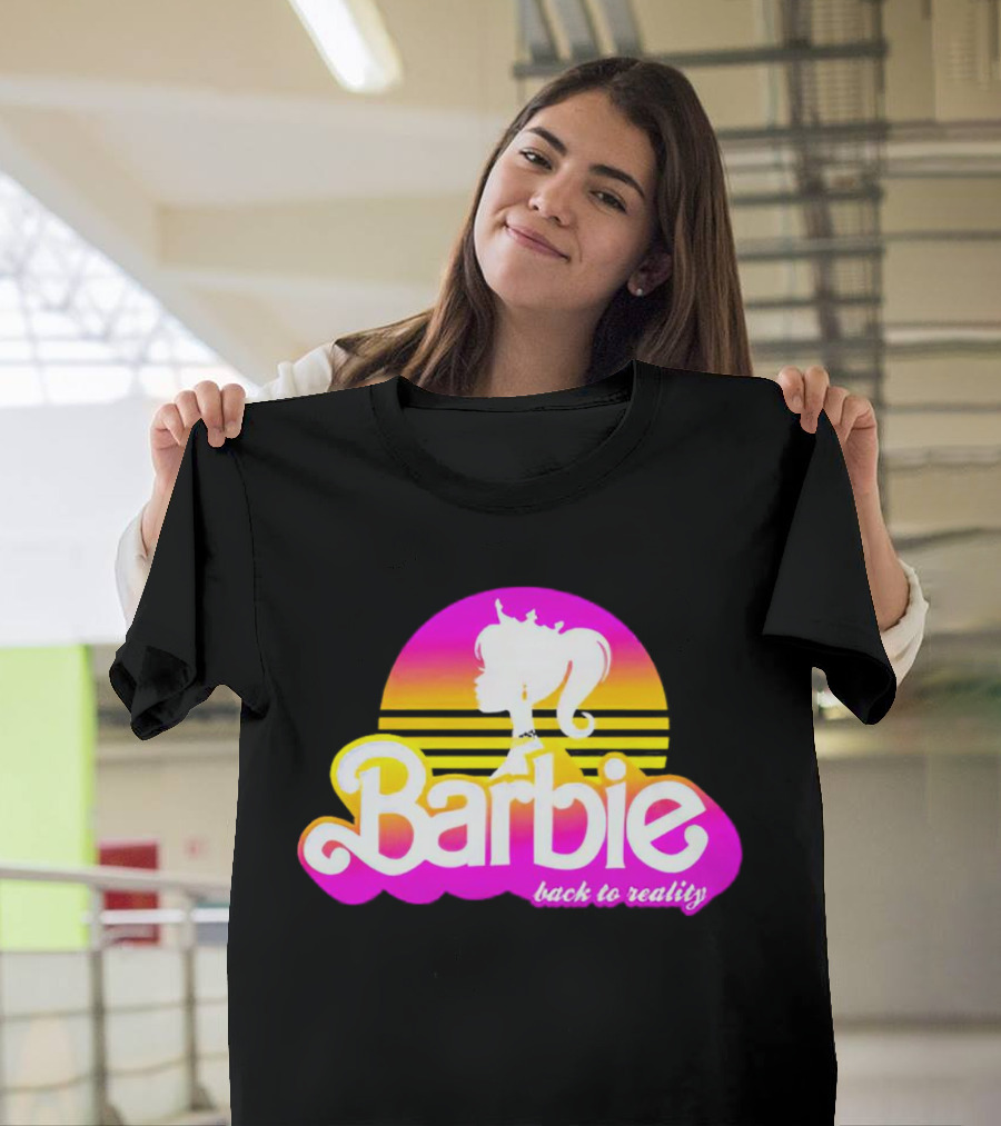 Barbie Back to Reality Retro Sunset T-Shirt