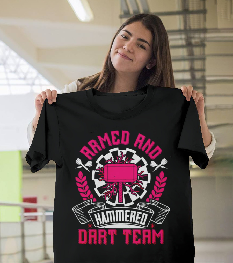 Armed and Hammered Dart Team Hammer Laurel T-Shirt