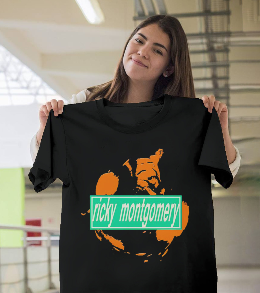 Ricky Montgomery Text with Spinning Dog T-Shirt