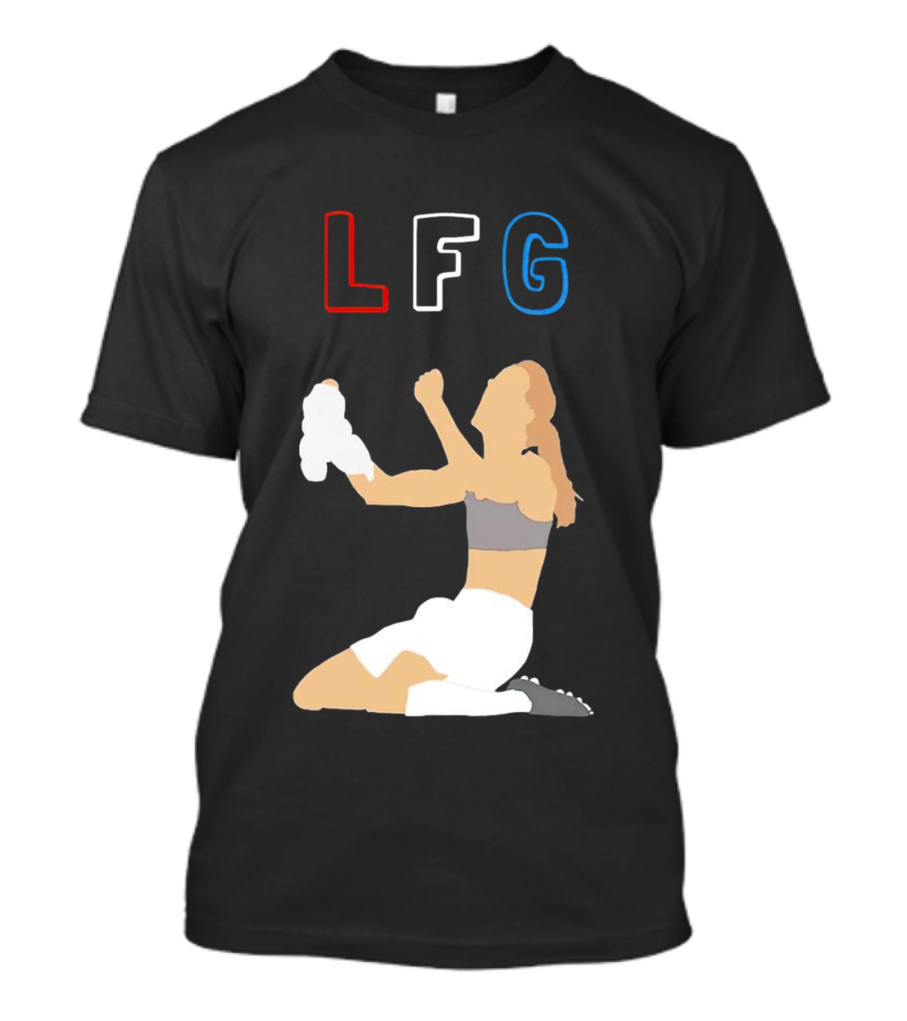 USWNT Soccer LFG Brandi Chastain T-Shirt