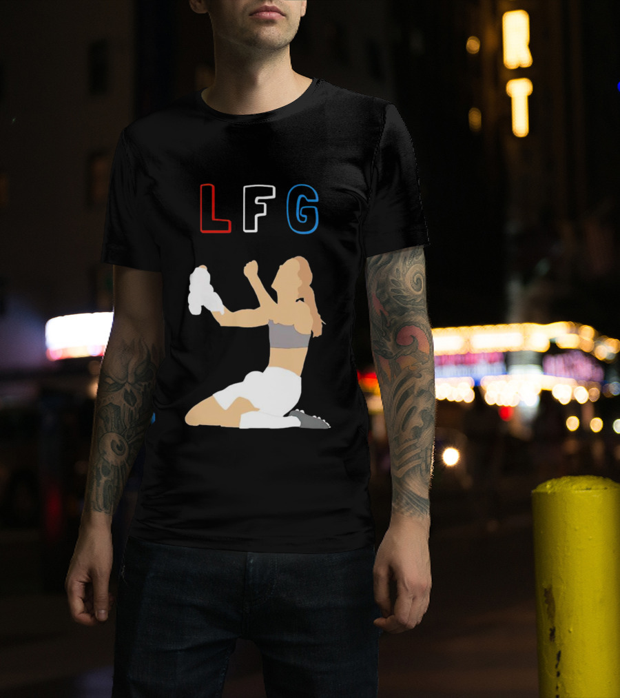 USWNT Soccer LFG Brandi Chastain T-Shirt