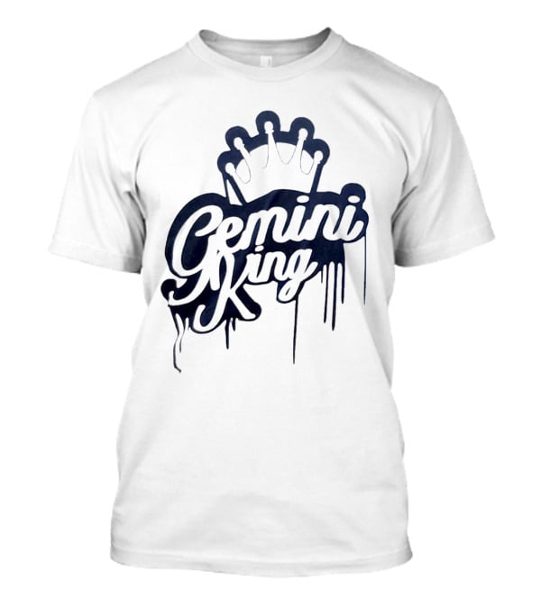 Gemini King Dripping Crown T-Shirt