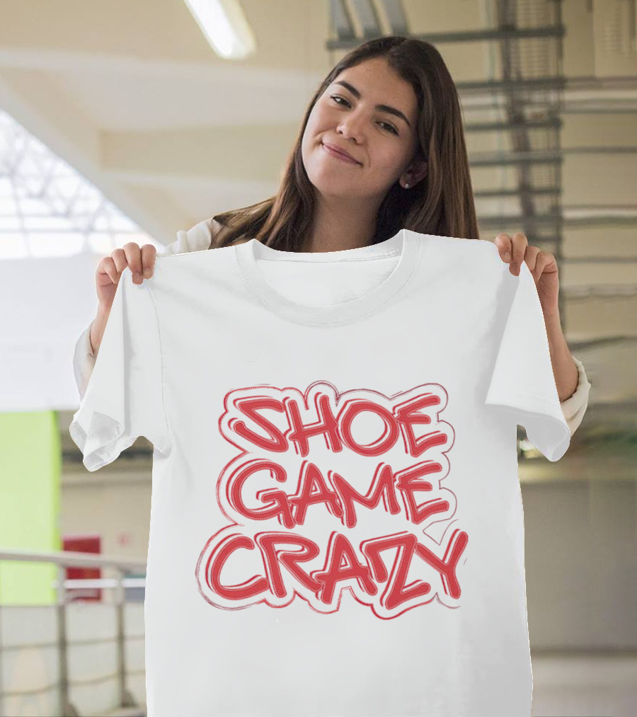 Shoe Game Crazy Red Graffiti T-Shirt