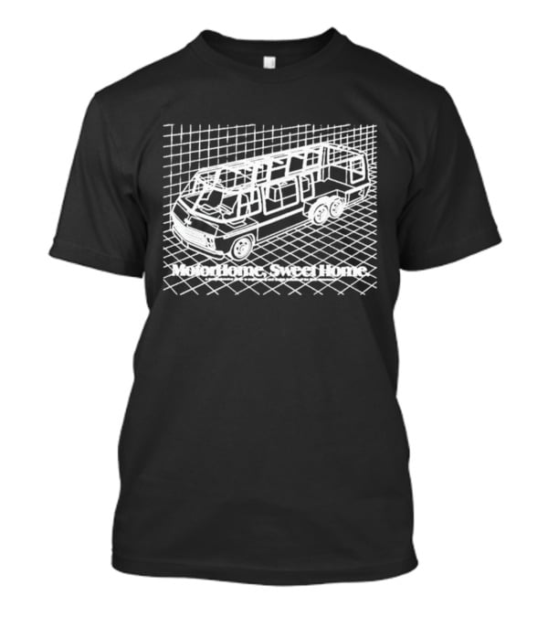 Motorhome Sweet Home Breaking Bad RV Blueprint T-Shirt
