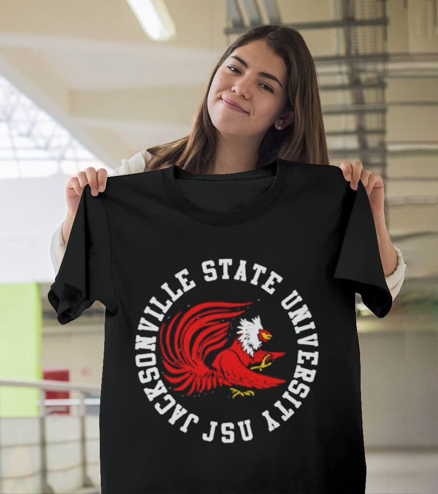 Jacksonville State University JSU Gamecocks Rooster Logo Alabama T-Shirt