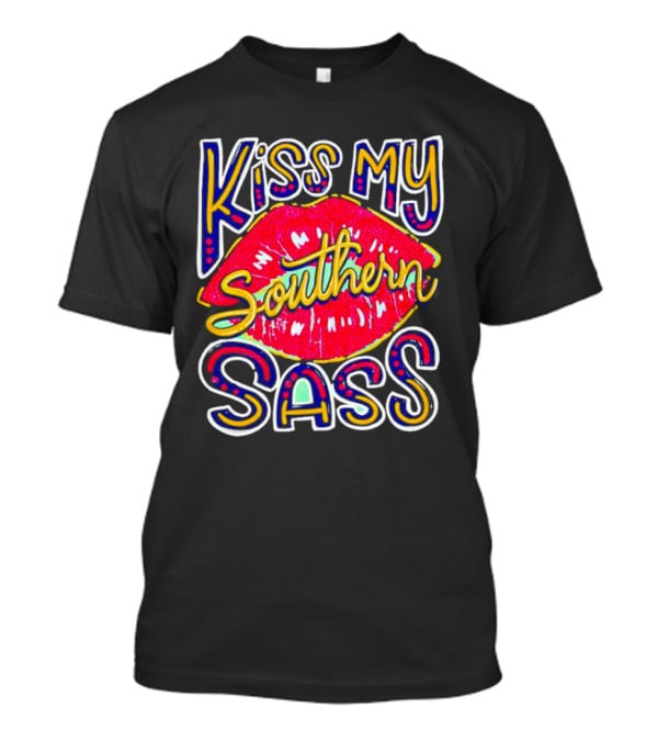 Kiss My Southern Sass Red Lips T-Shirt