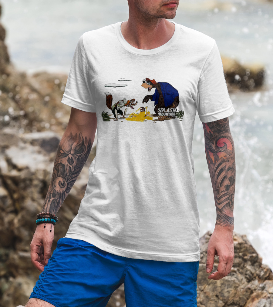 Splash Mountain Disneyland Brer Fox Brer Bear T-Shirt