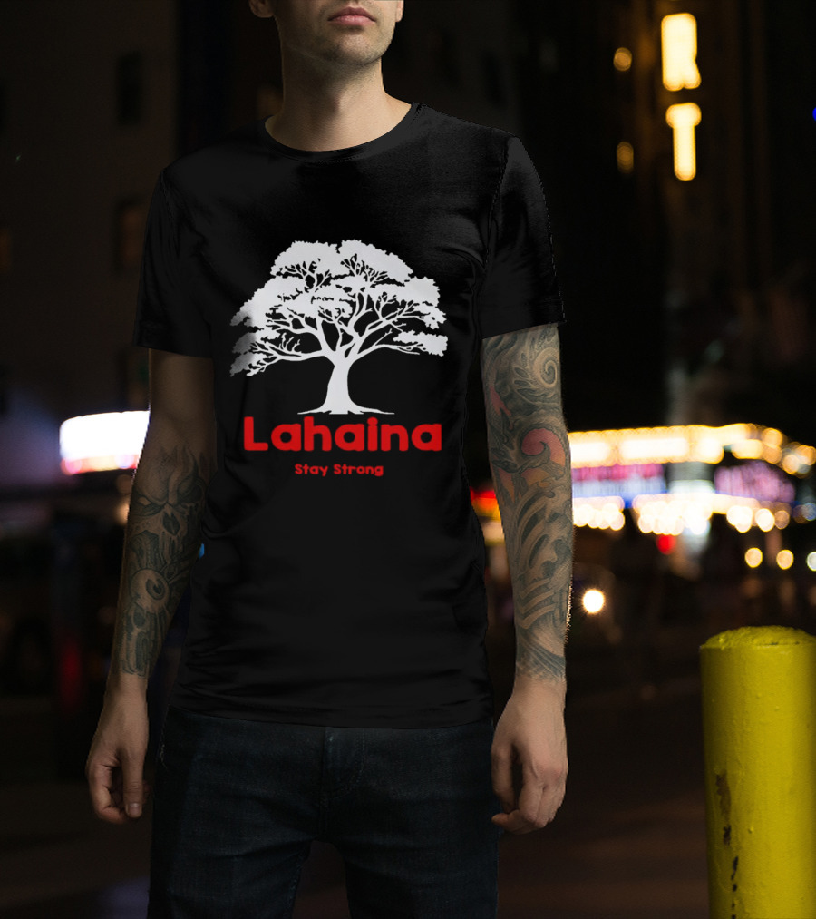 Lahaina Stay Strong Tree T-Shirt