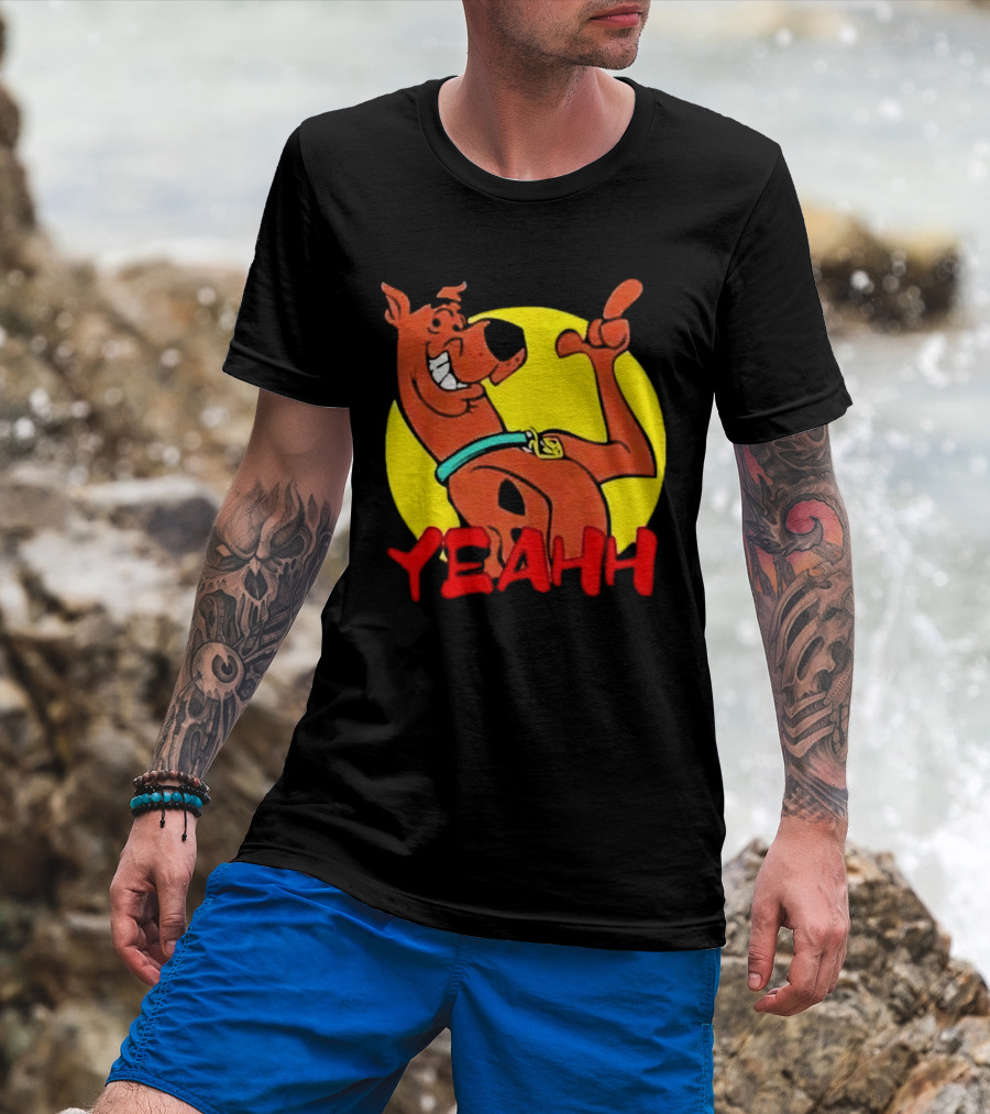 Scooby Cartoon Yeahh Classic Pose T-Shirt
