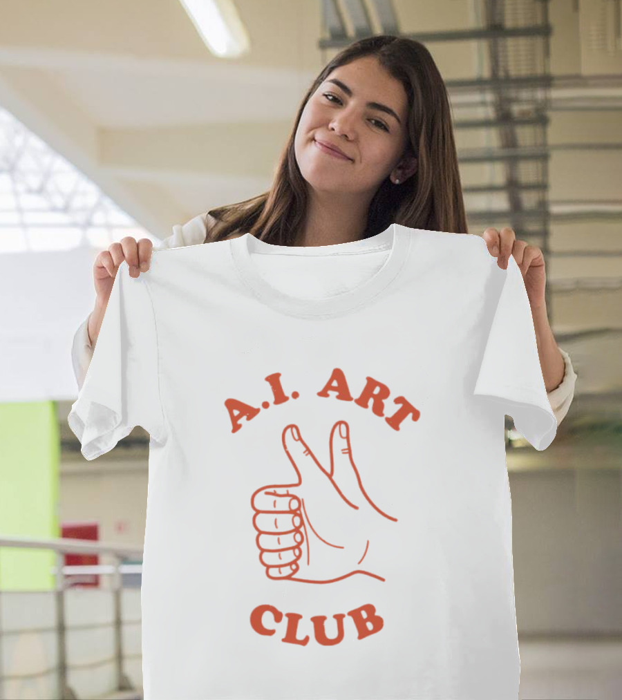 A.I. Art Club Thumbs Up T-Shirt
