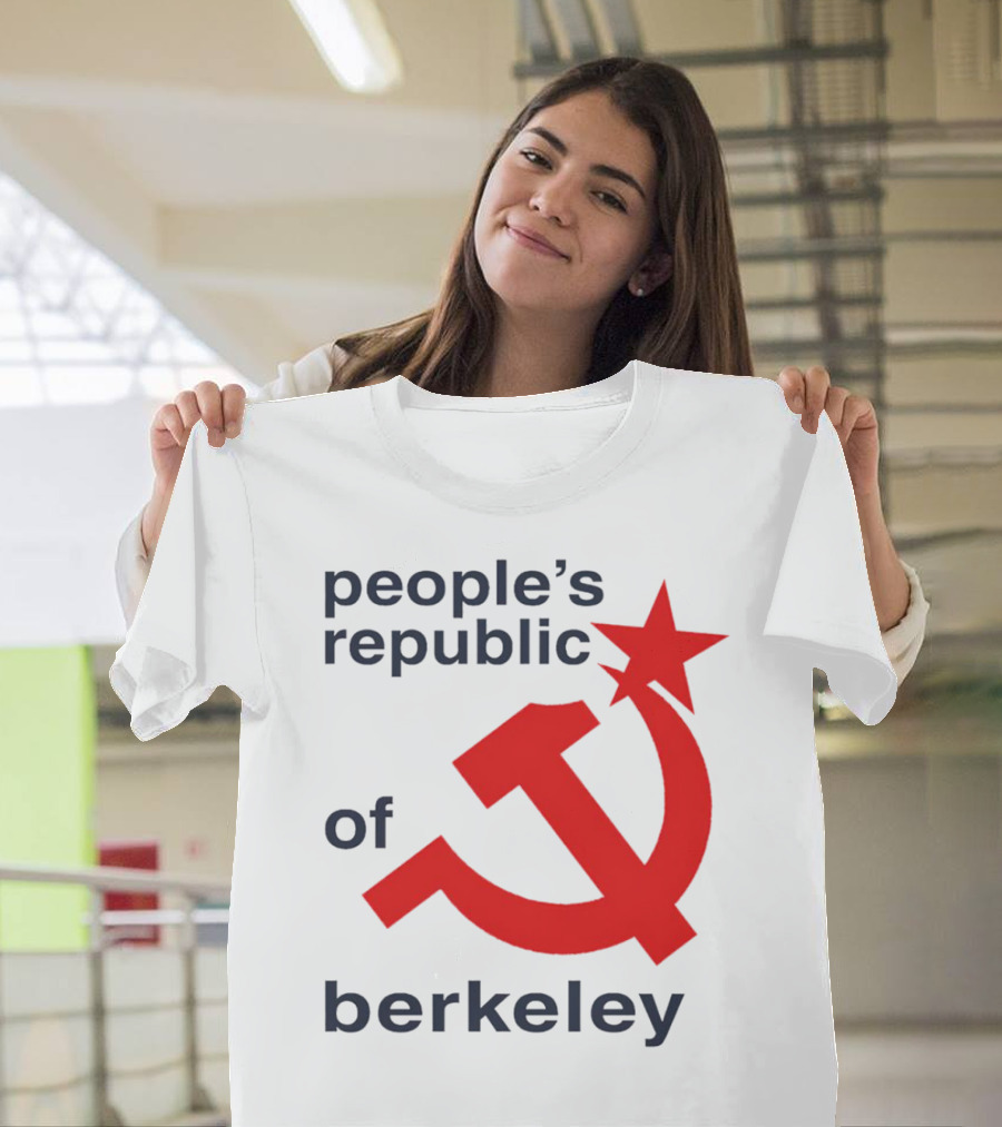 People's Republic of Berkeley Communist Hammer and Sickle T-Shirt
