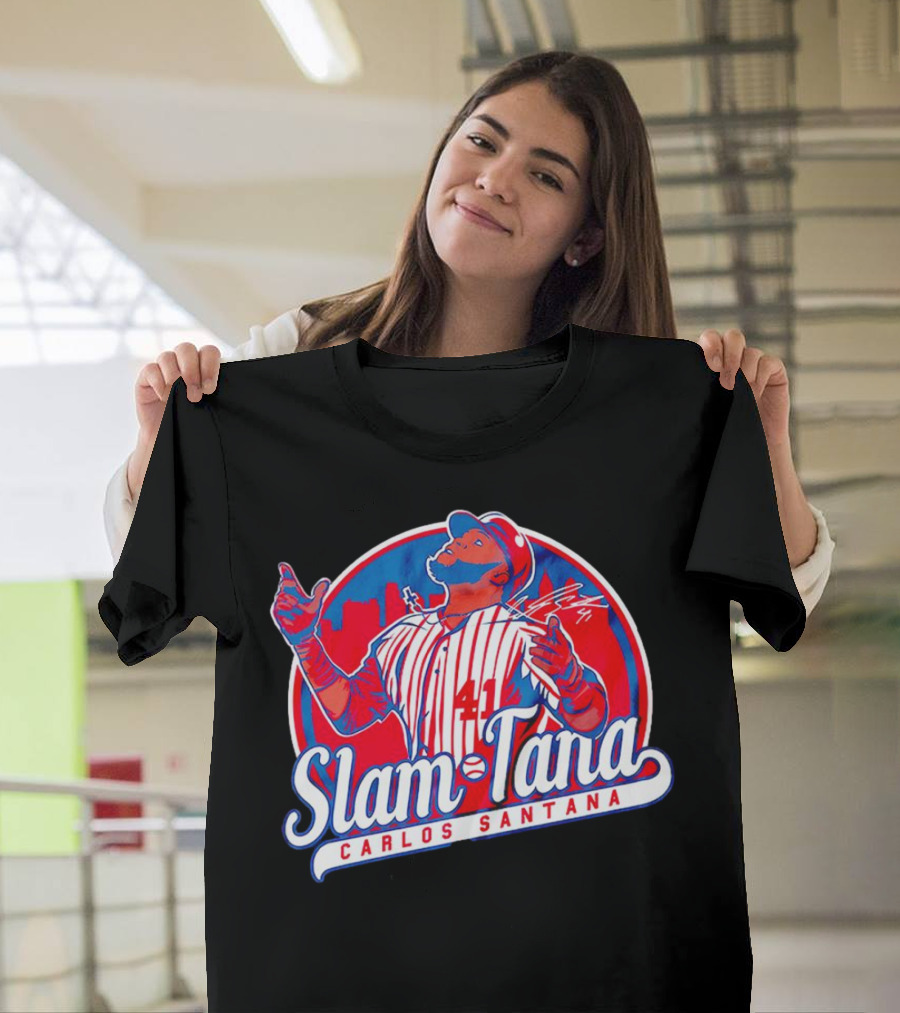 Carlos Santana Slam Tana 41 Retro Vintage T-Shirt