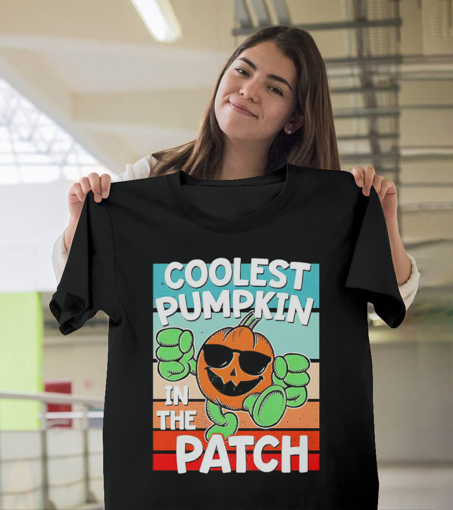 Coolest Pumpkin in the Patch Halloween T-Shirt