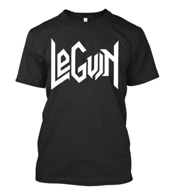 LeGuin Logo On Matt Bell T-Shirt