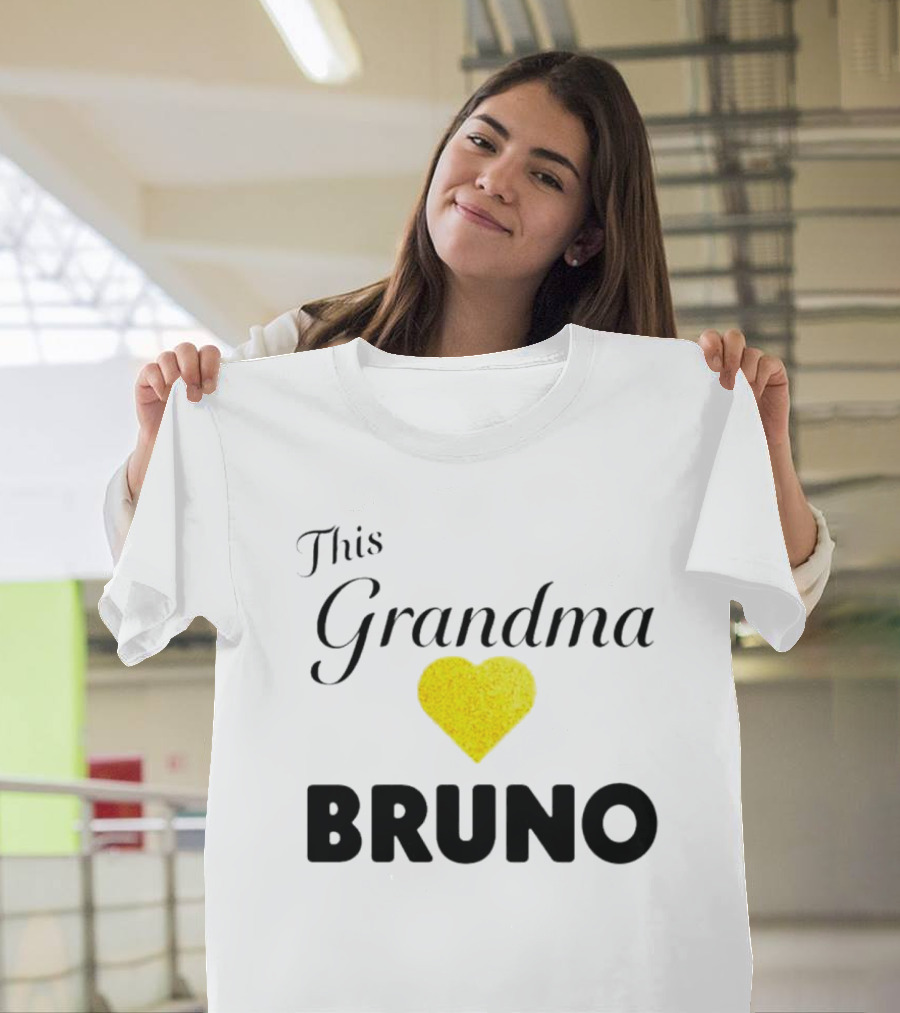 This Grandma Heart Bruno T-Shirt