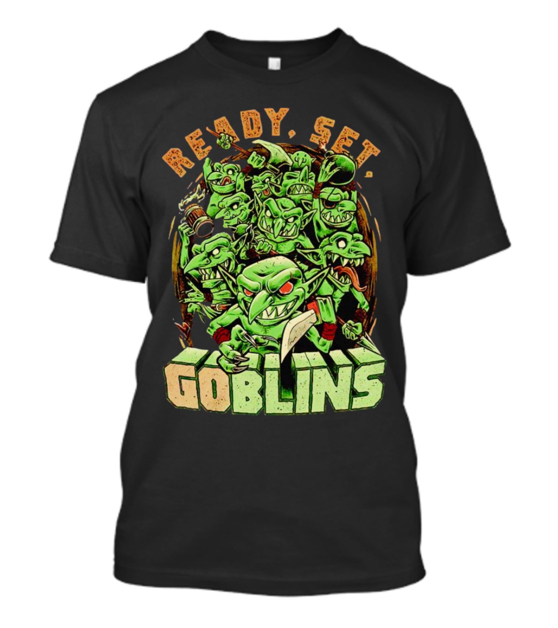 Ready Set Goblins Unleashed Chaos Pixel Perfection T-Shirt