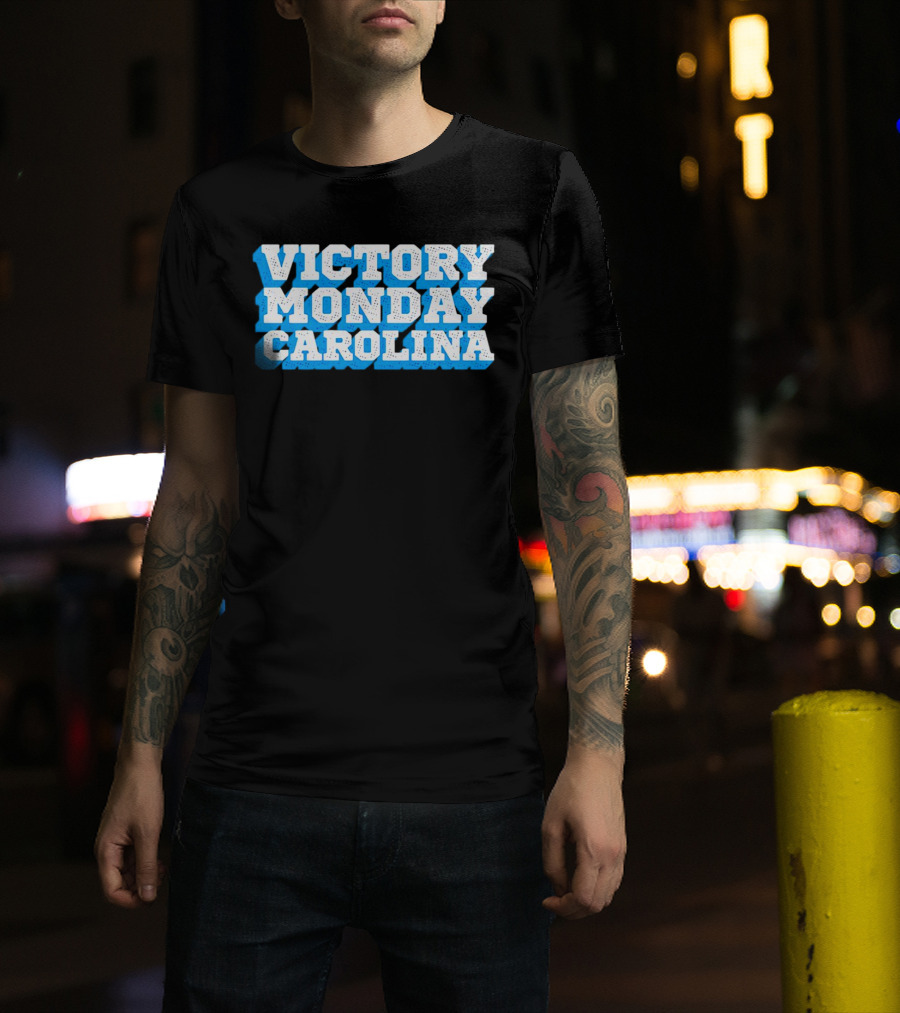 Victory Monday Carolina Sports Fan T-Shirt