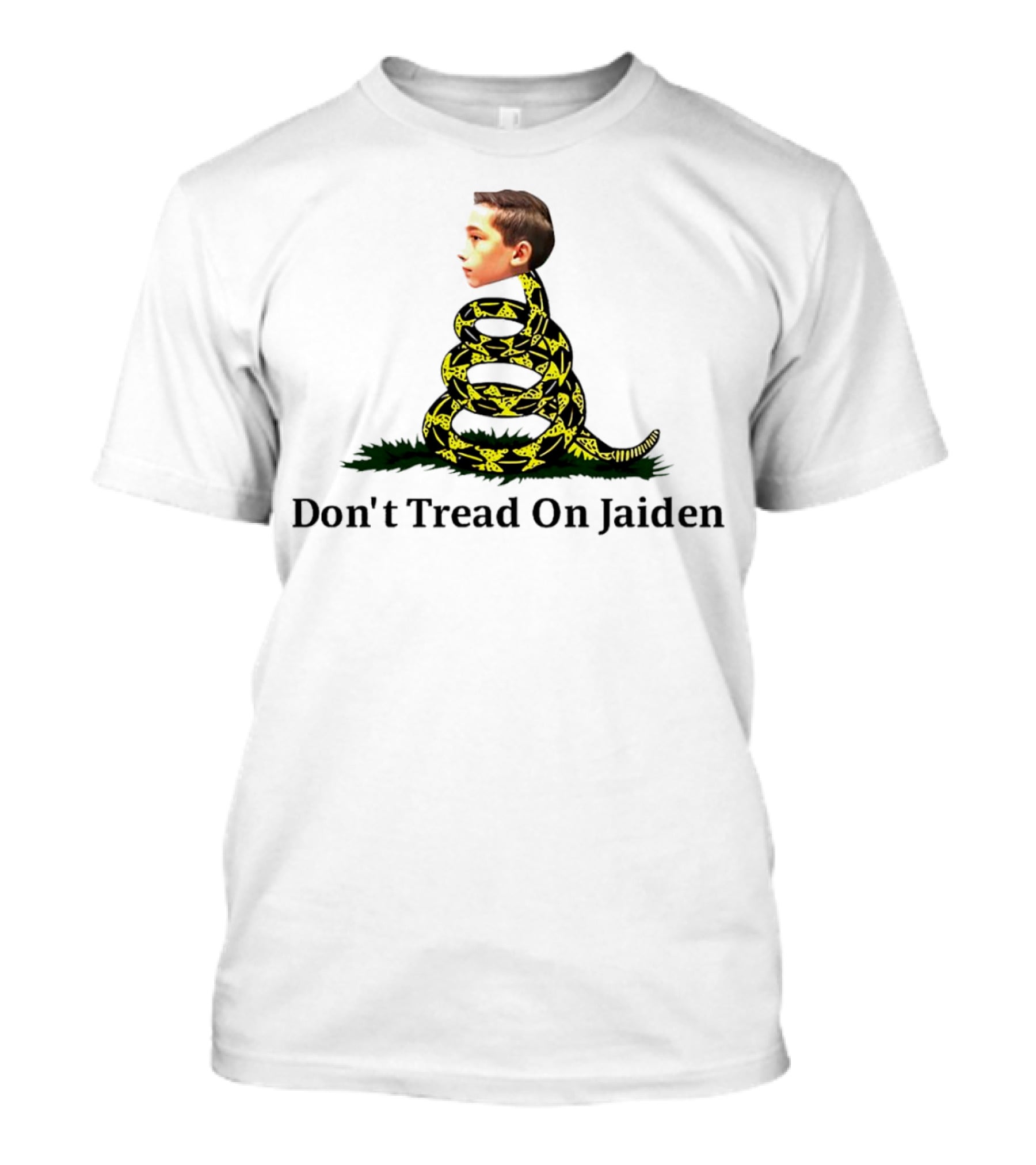 Don't Tread On Jaiden Snake Face Fusion T-Shirt